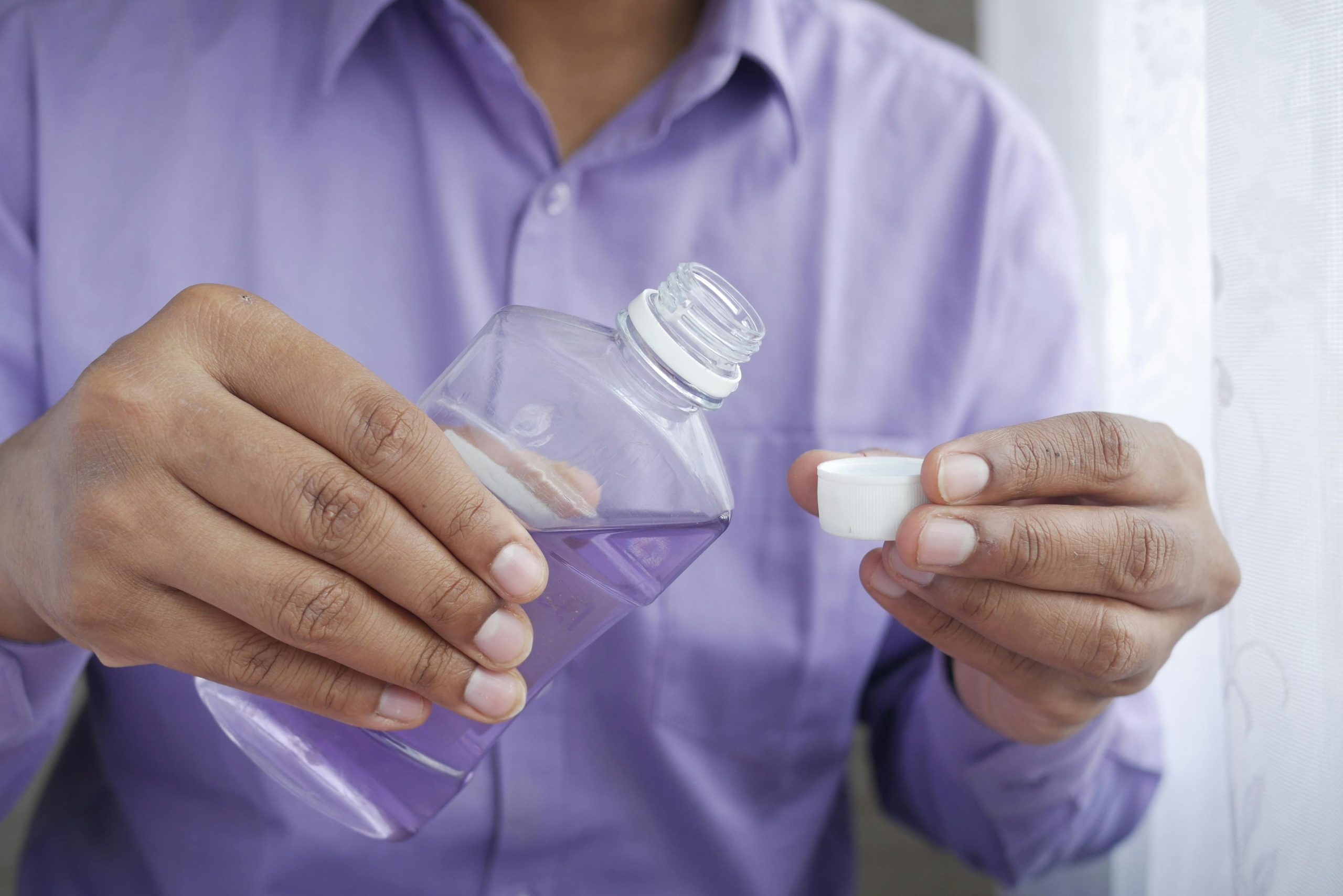 ¿Colutorio con o sin alcohol?